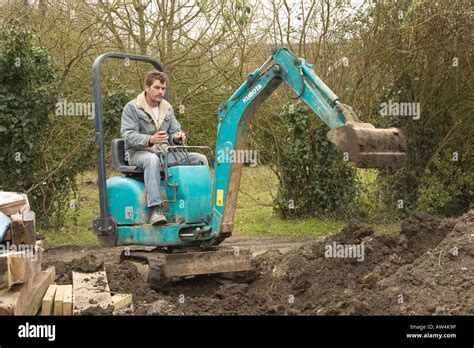 the mini digger man